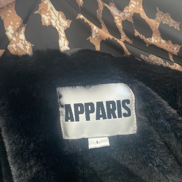 Apparis Leopard print puffer jacket, size Large. NWOT. Price firm. - Picture 8 of 8